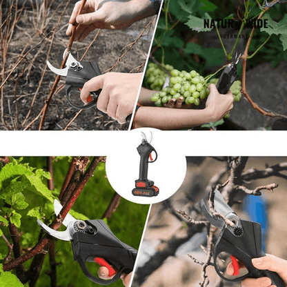 Elektrische Akku-Astschere – 30mm Schnittstärke (2 Akkus)