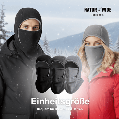 3-in-1 Winter Balaclava – Mütze, Schal & Maske
