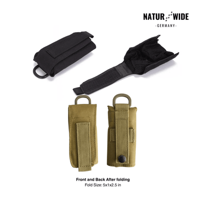 Taktische MOLLE Faltbare Wasserflaschen-Tasche