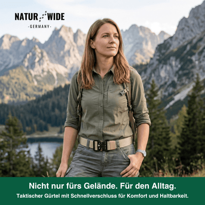Taktischer Outdoor-Gürtel - Dein zuverlässiger Begleiter in jeder Lage