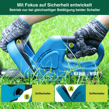 Akku-Heckenschere Bürstenlos – 51 cm Klinge