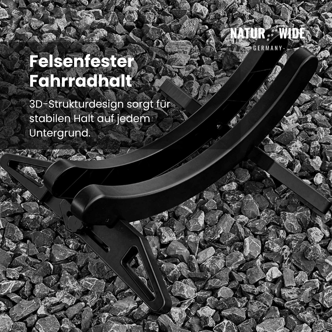 Verstellbarer, tragbarer Fahrradständer & Aufbewahrungsständer