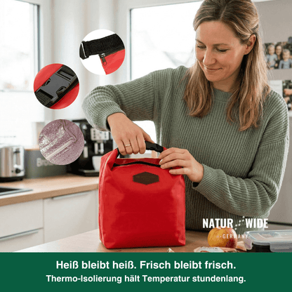 Isolierte Tragbare Lunchtasche & Lebensmittel-Handtasche