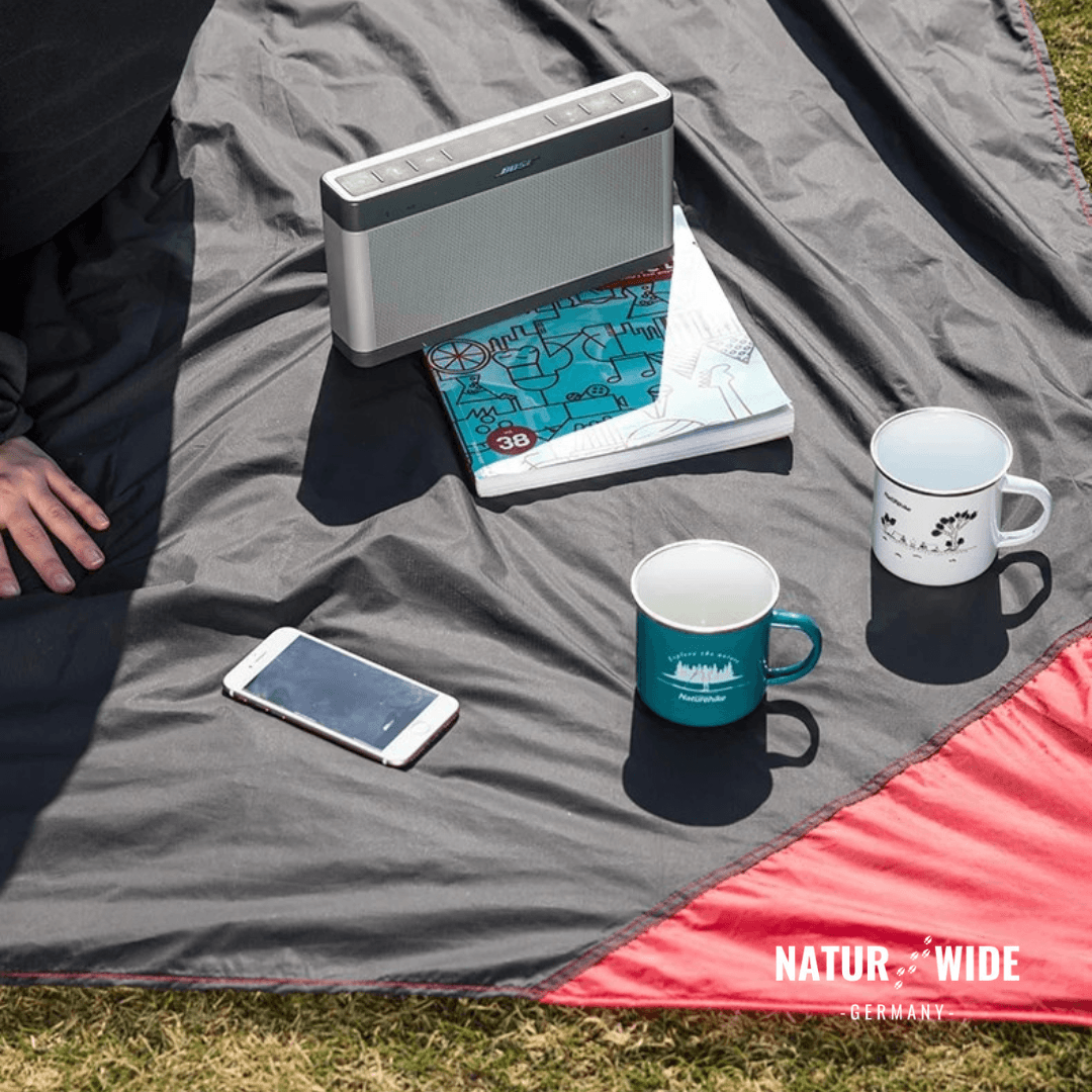 Wasserdichte Taschenpicknickdecke – Leichte Sandfreie Strandmatte