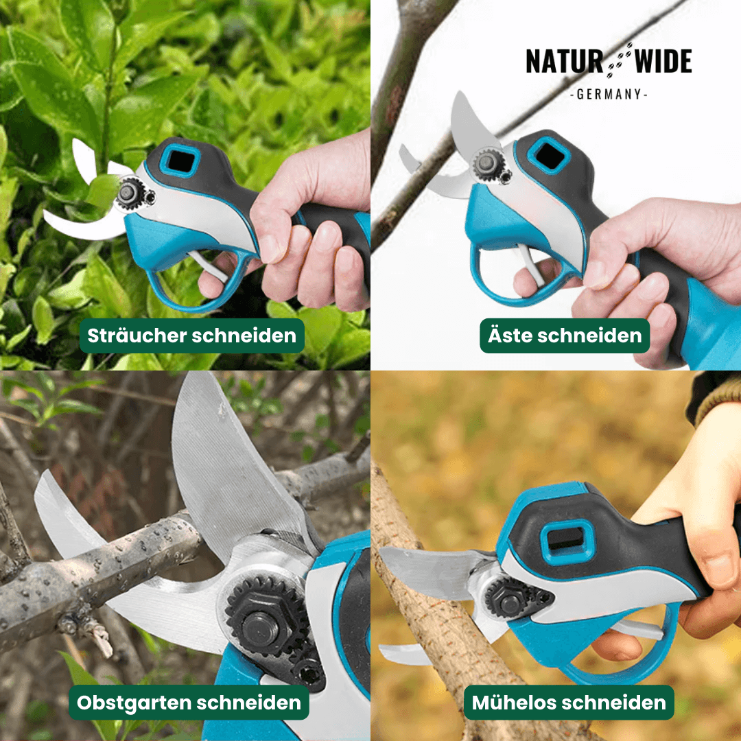 4-in-1 Akku-Teleskopsäge & Astschere – Bürstenlos (18V Kompatibel)