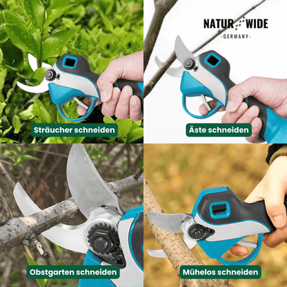 4-in-1 Akku-Teleskopsäge & Astschere – Bürstenlos (18V Kompatibel)