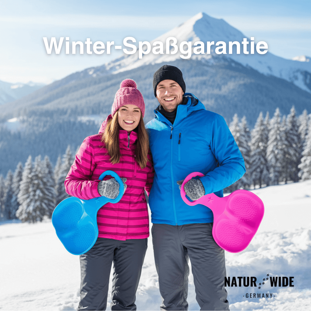 Robuster Schneerutscher & Sand-Rodel – Winterspaß (56cm)