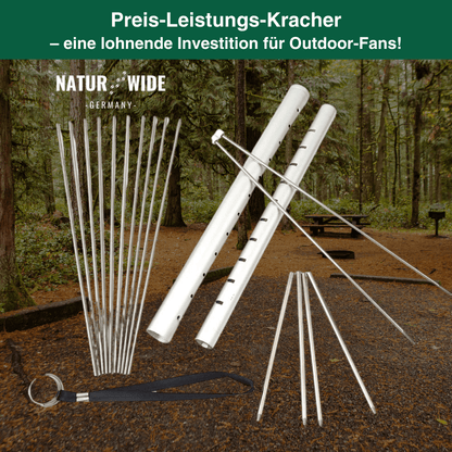 Mini-Faltbarer Edelstahl-BBQ-Grill