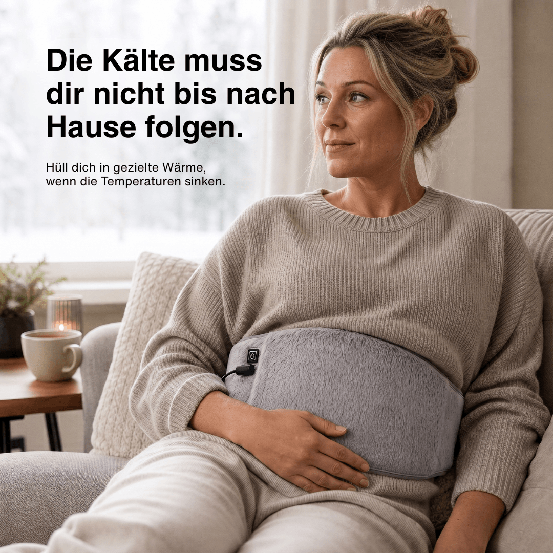 Elektrisches Heizgürtel 3 Stufen – Wärmegürtel für Frauen