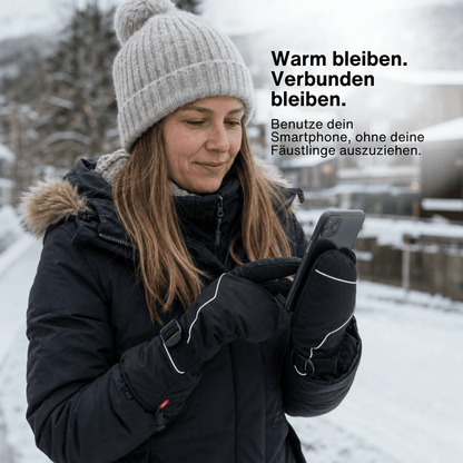 Wiederaufladbare Wasserdichte Elektrisch Beheizte Winterfäustlinge