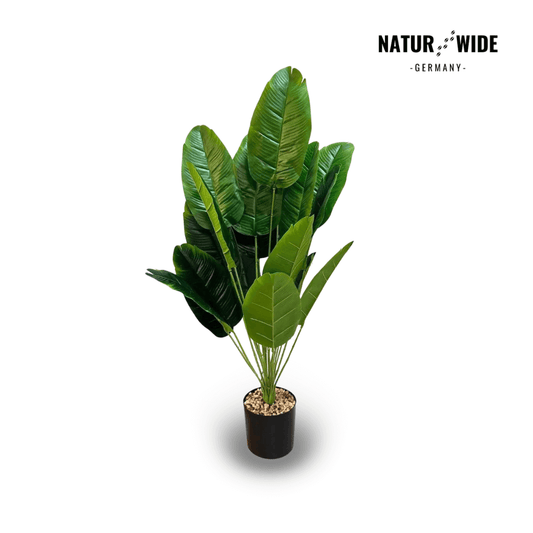 Große Kunstpalme – Real Touch Bananenbaum