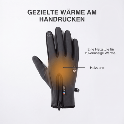 Beheizte Handschuhe (Powerbank-betrieben) –  Wasserdicht & Winddicht