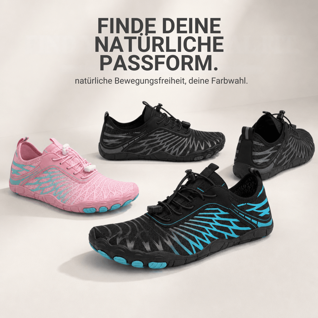 BareFlex – Barfußschuhe für gesundes Gehen, podologisch geprüft (Unisex)