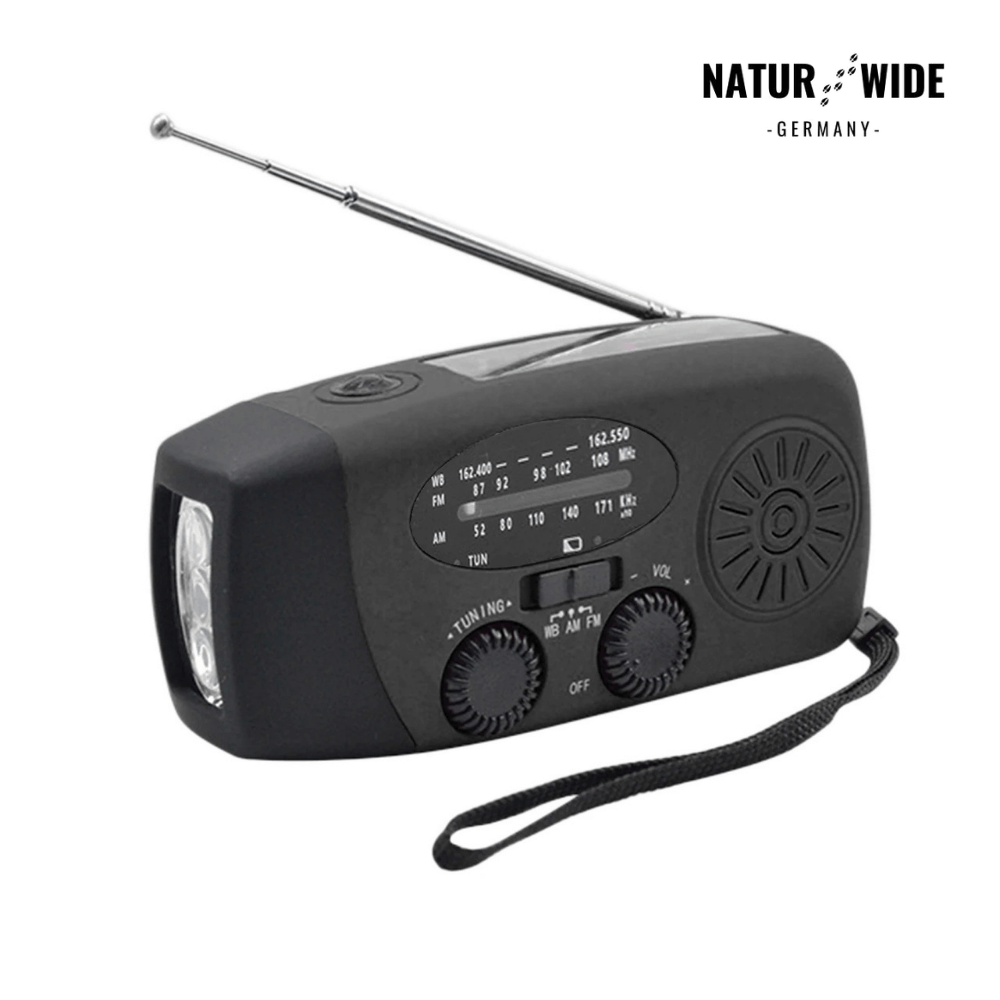 Notfall All in One Radio – Energie und Information in Notfällen