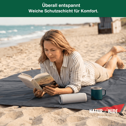 Wasserdichte Taschenpicknickdecke – Leichte Sandfreie Strandmatte