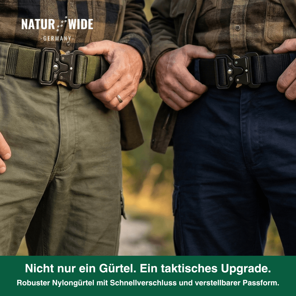 Taktischer Outdoor-Gürtel - Dein zuverlässiger Begleiter in jeder Lage