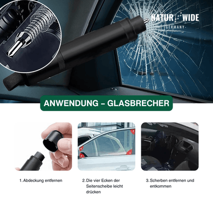 Auto Notfall Fensterbrecher & Gurtschneider Werkzeug