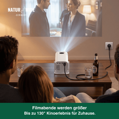 4K Smart Mini-Projektor – WiFi6 Android Heim & Outdoor