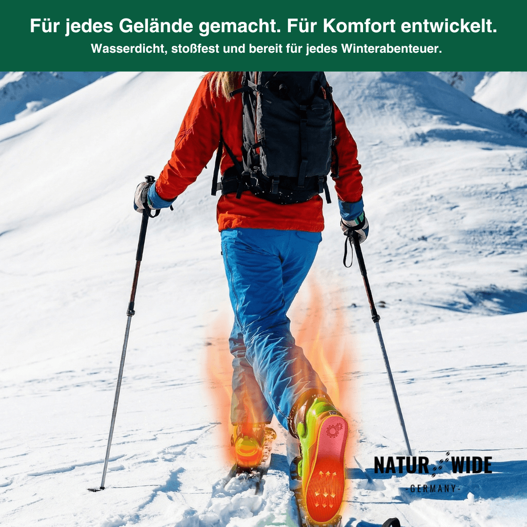 App-Gesteuerte Smarte Wiederaufladbare Beheizte Einlegesohlen