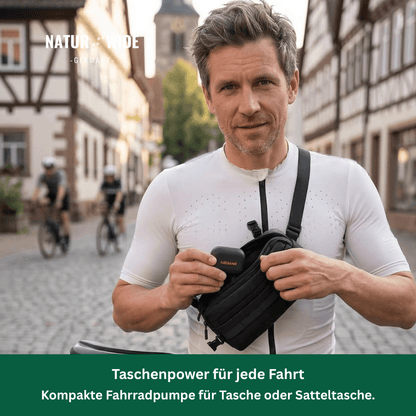 Mini Tragbare Wiederaufladbare Fahrradpumpe – 6,9 bar