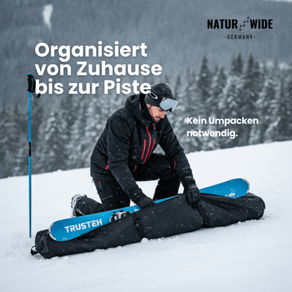 Skitaschen Set 2-teilig – Skisack & Skischuhtasche (200cm)