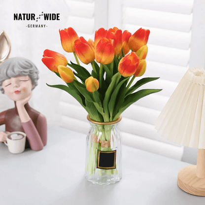 5er Bundle Künstliche Tulpen – Realistische Deko Blumen