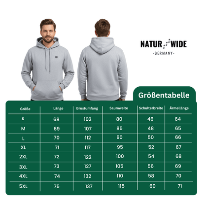 USB Beheizter Hoodie – Unisex Baumwoll-Hoodie mit Reißverschluss