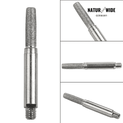 12er Set Ersatz-Schleifkopf für Manuelles Kettensägen-Schärfgerät