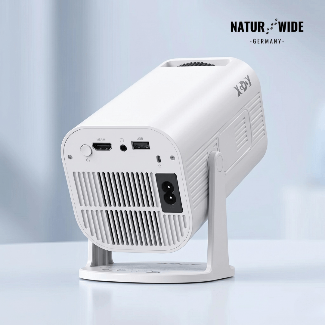 4K Smart Mini-Projektor – WiFi6 Android Heim & Outdoor