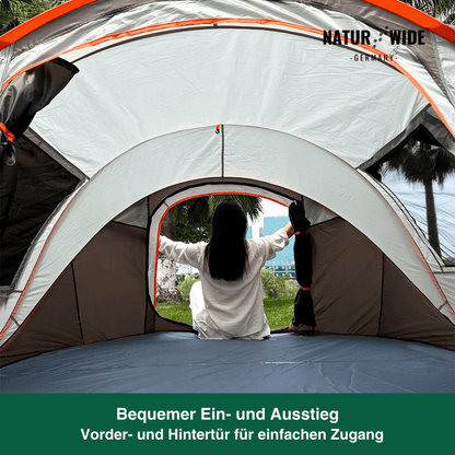 Pop-Up Wurfzelt 5-8 Personen – Automatisches Campingzelt Wasserdicht