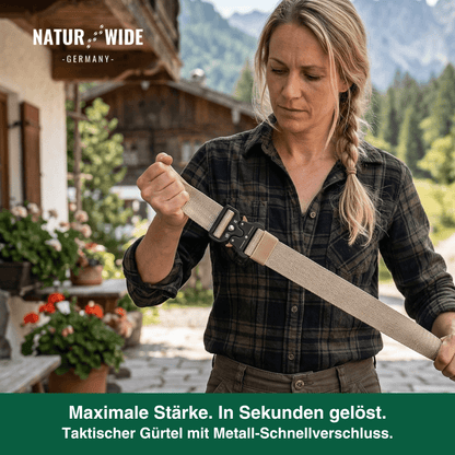 Taktischer Outdoor-Gürtel - Dein zuverlässiger Begleiter in jeder Lage
