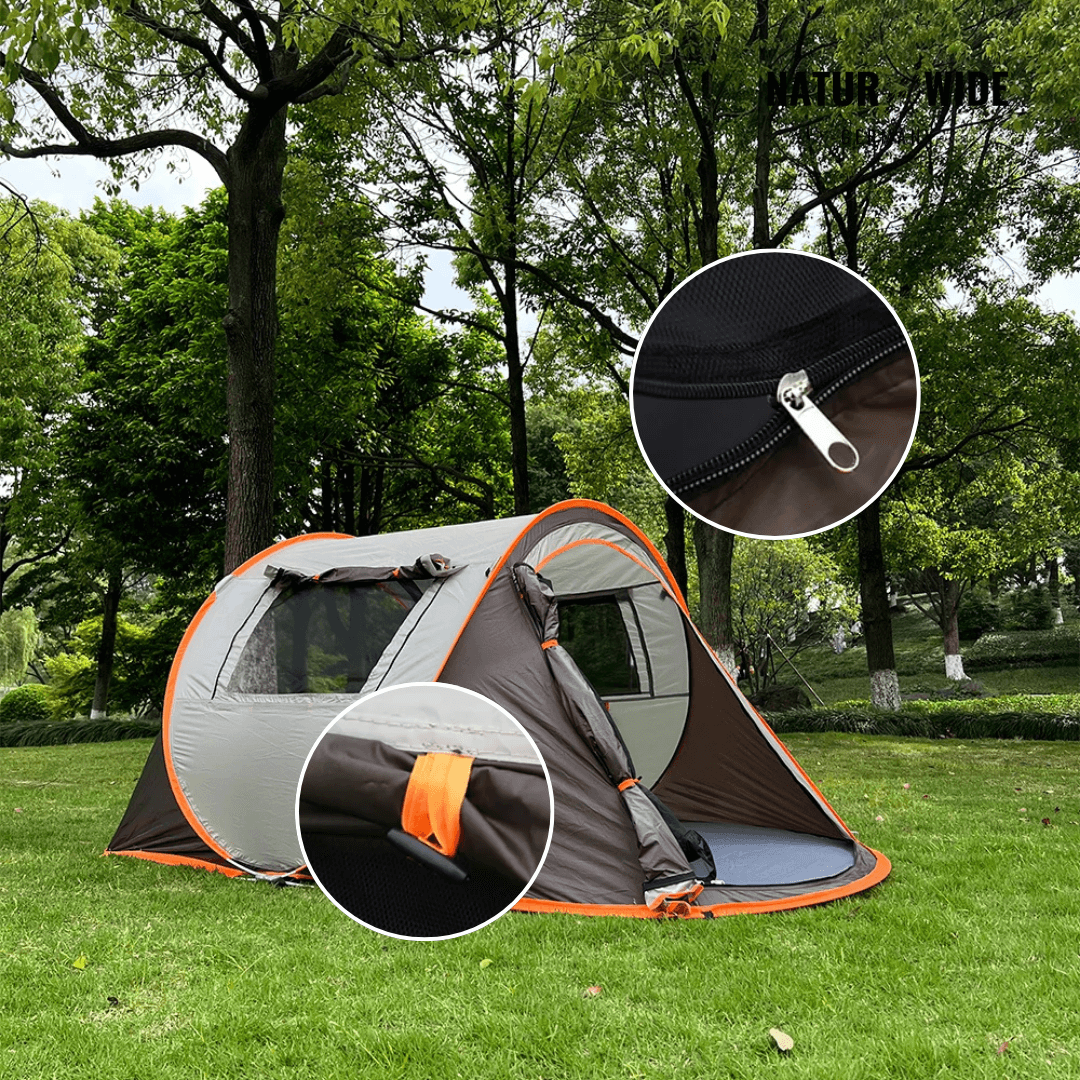 Pop-Up Wurfzelt 5-8 Personen – Automatisches Campingzelt Wasserdicht