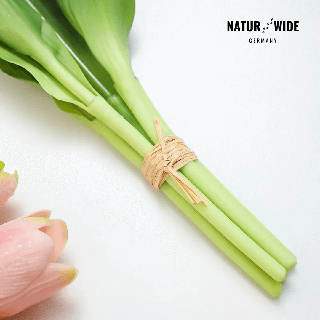 5er Bundle Künstliche Tulpen – Realistische Deko Blumen