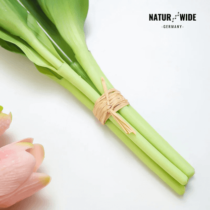 5er Bundle Künstliche Tulpen – Realistische Deko Blumen