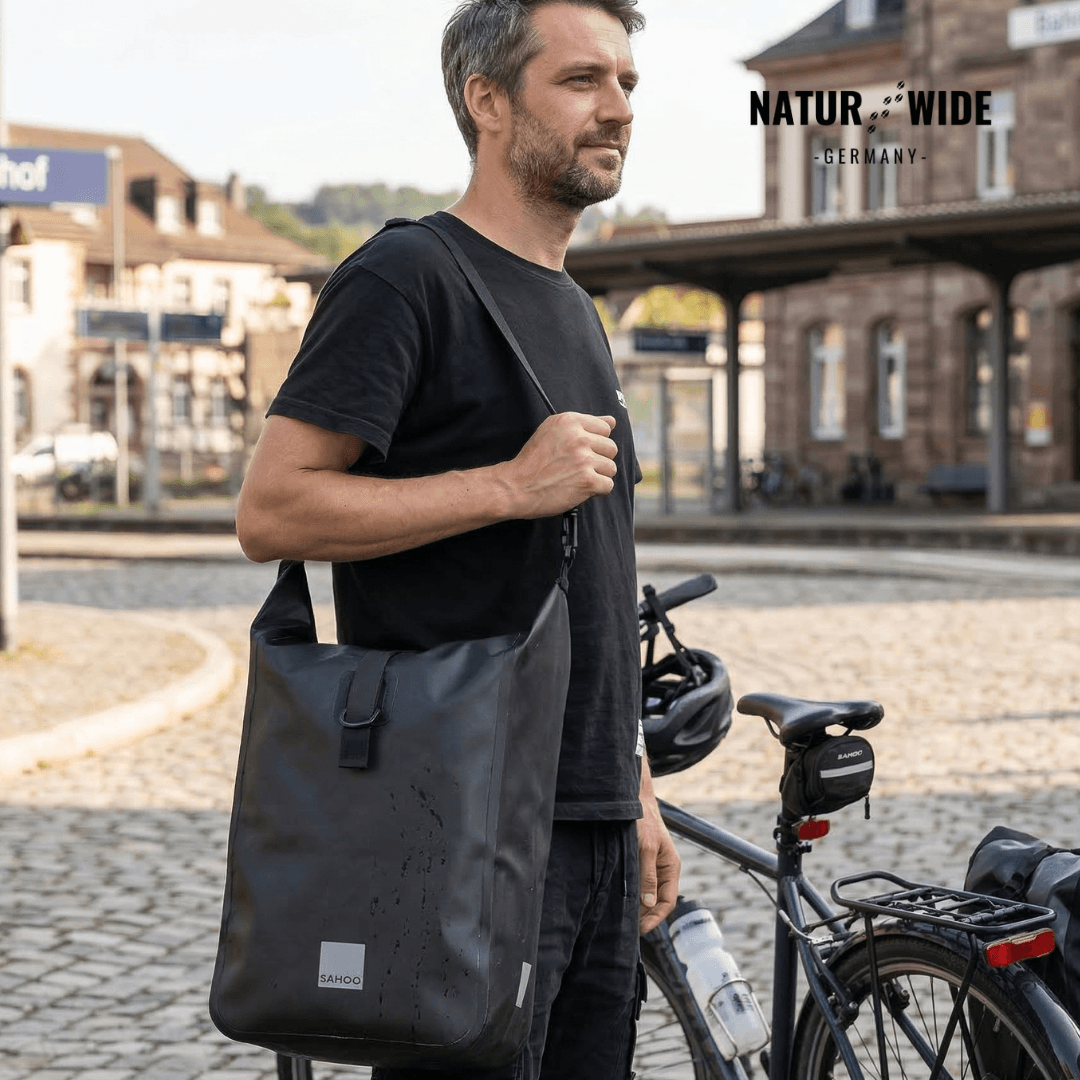 10L Wasserdichte Fahrrad-Gepäckträgertasche & Packtasche