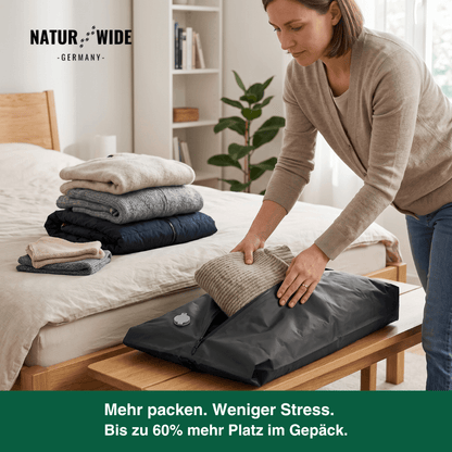 Vakuum-Kompressionsbeutel – Reise- & Aufbewahrungsorganizer