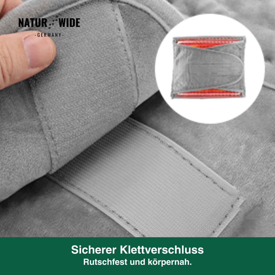 Elektrischer Heizgürtel Rücken – 9 Wärmestufen & Timer