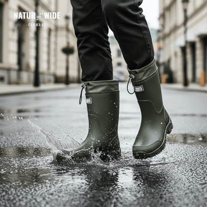 Wasserdichte Outdoor Gummistiefel unisex – Rutschfest, robust & langlebig