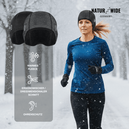 West Biking Fahrrad-Unterziehhaube – Thermo-Fleece & Sommer