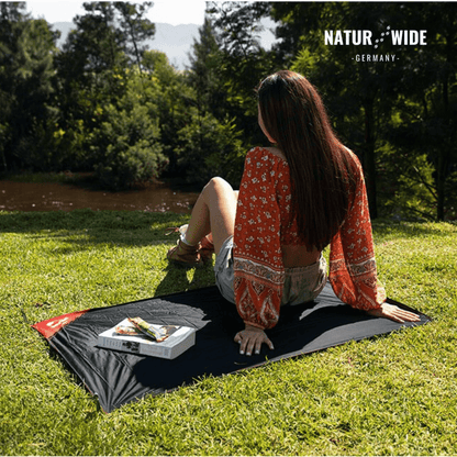 Wasserdichte Taschenpicknickdecke – Leichte Sandfreie Strandmatte