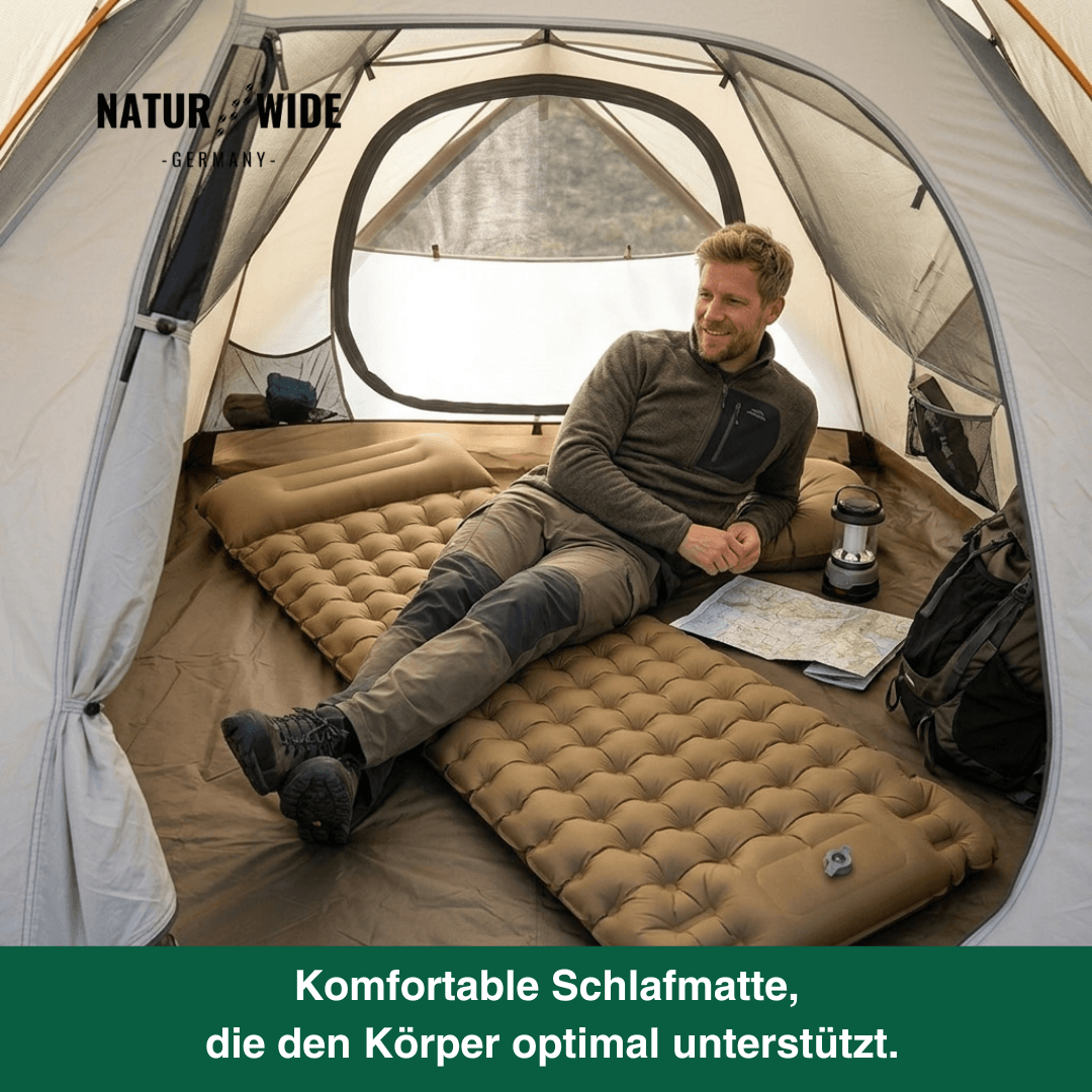 Ultraleichte & kompakte Isomatte - perfekt für unterwegs & Abenteuer
