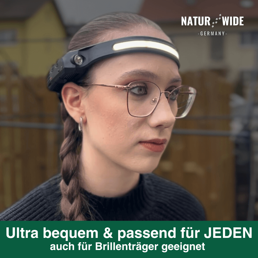 Naturwide Stirnlampe - Das Original