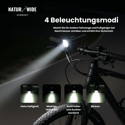 Fahrradlicht Set Front + Rücklicht