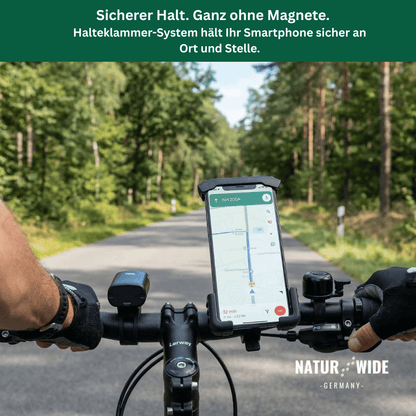 Sicherer Motorrad & Fahrrad-Handyhalter – 1-Sekunden-Schnellverschluss