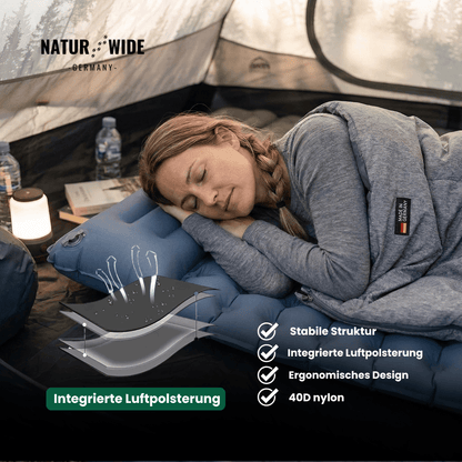 Ultraleichte & kompakte Isomatte - perfekt für unterwegs & Abenteuer