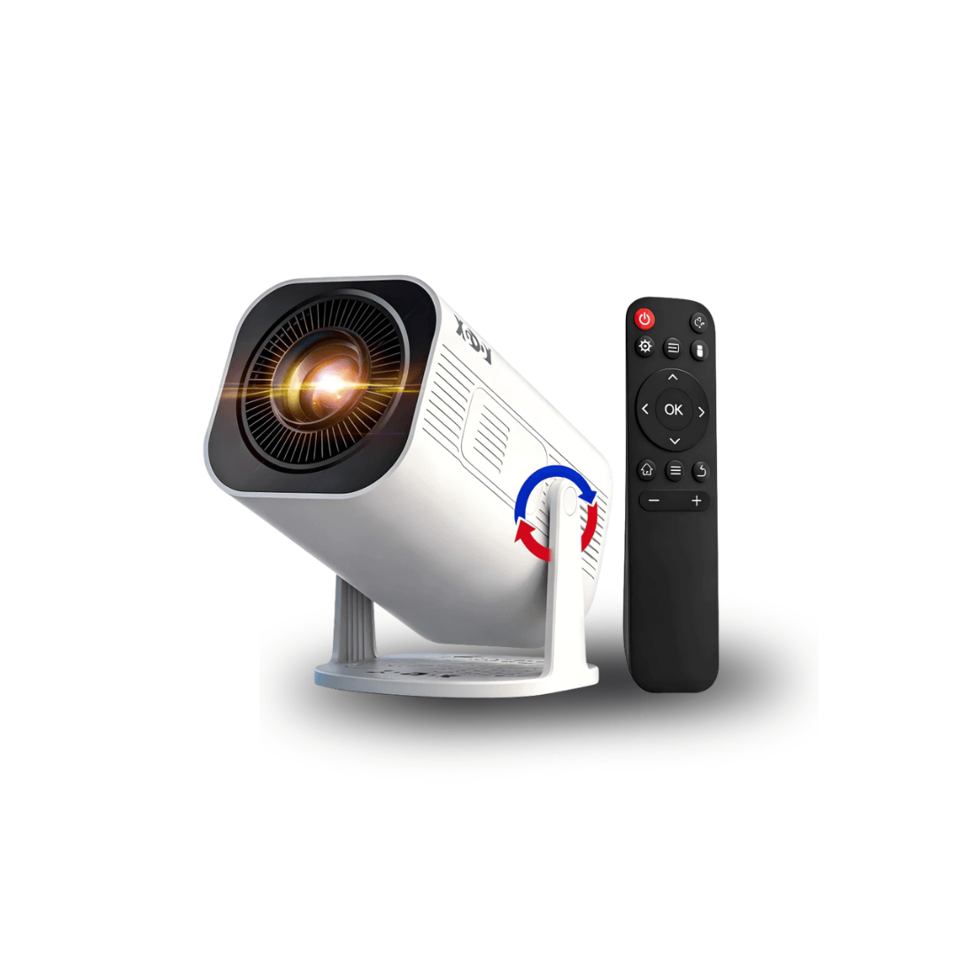 4K Smart Mini-Projektor – WiFi6 Android Heim & Outdoor