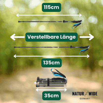 TrekMaster – Ultraleichte Wanderstöcke für jedes Gelände