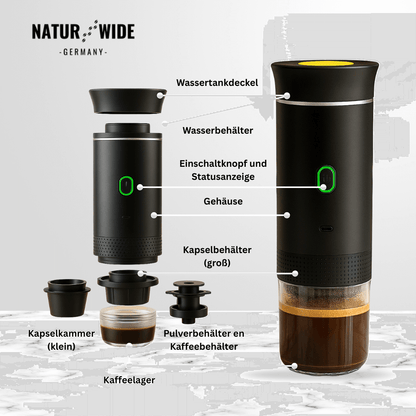 Kompakt Kaffee 3 in 1  - perfekt für unterwegs