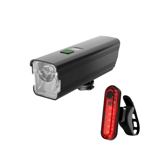 Fahrradlicht Set Front + Rücklicht