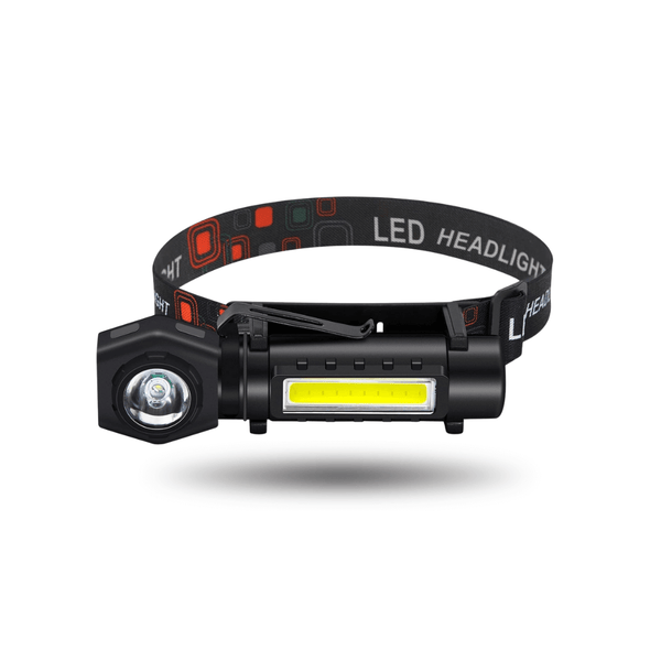 Multifunktionale 2-in-1 LED Taschenlampe & Stirnlampe
